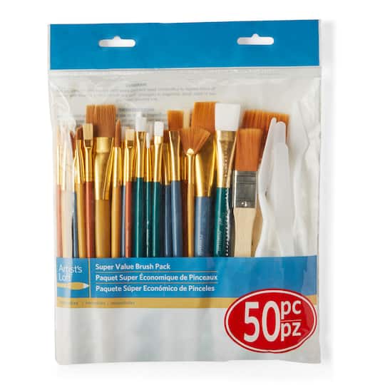 Super Value 50 Piece Brush Set by Artist's Loft™ Necessities™